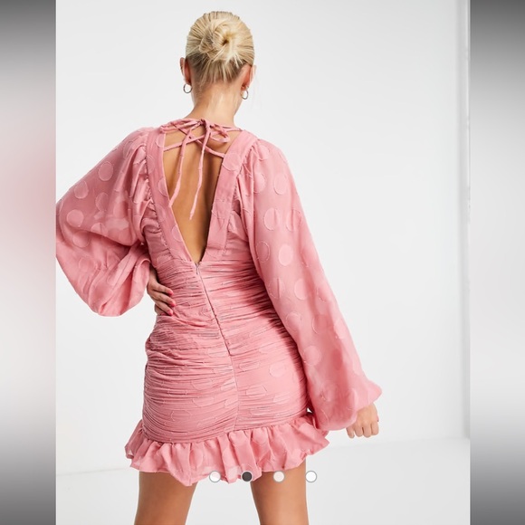 Adorable pink ASOS dress - Picture 2 of 13